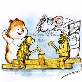 Для книги Елены Ожич "История ремесел"