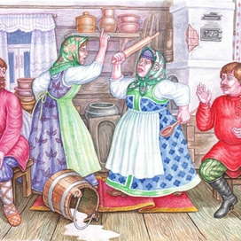 К сказке "Две доли".