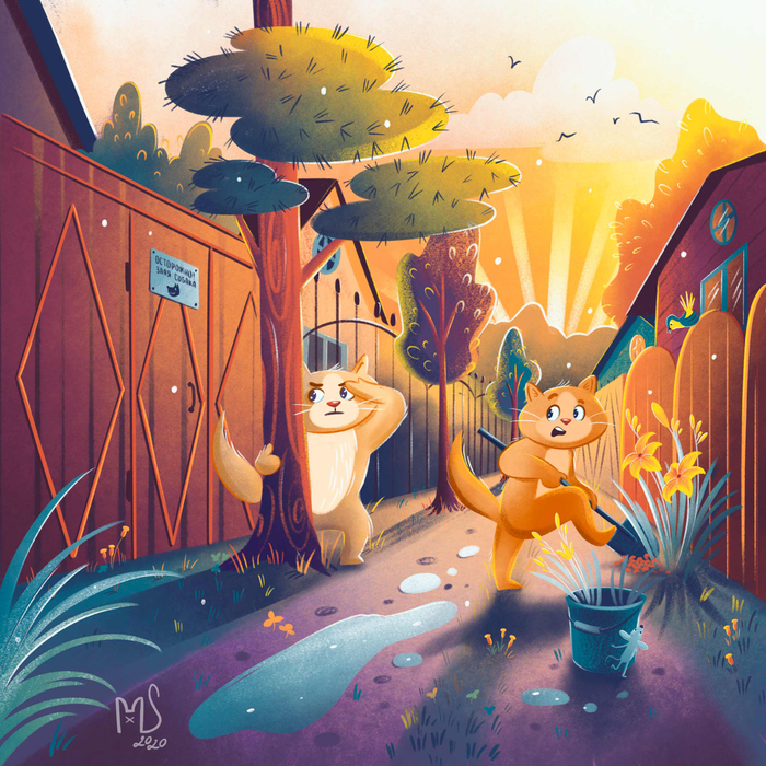 Рыжие воришки