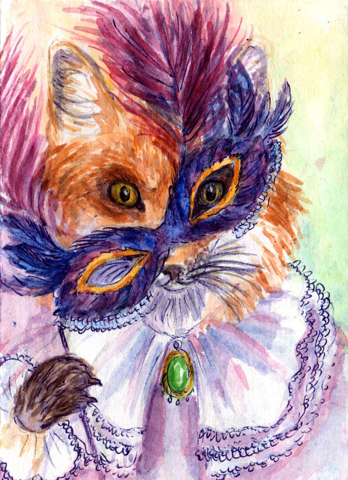 Лиса и маска