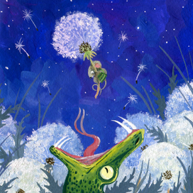 Иллюстрация к стихотворению Джулии Дональдсон "Груффало"