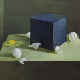 лист из серии "Музей ислама", картон., темпера. 2015г.