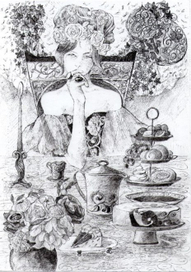 Красавица Бель в гостях у Чудовища