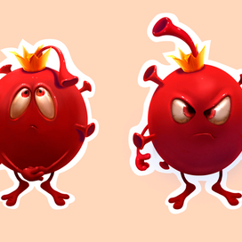 стикеры вируса