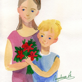 Цветы для бабушки