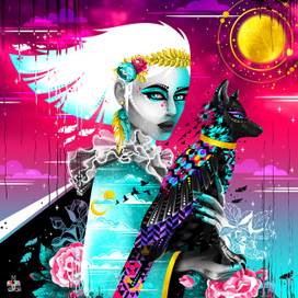 Девушка и волк