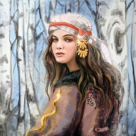 Марна  (иллюстрация к "Сказке о невесте полоза" Мастера Сказок Чароит)