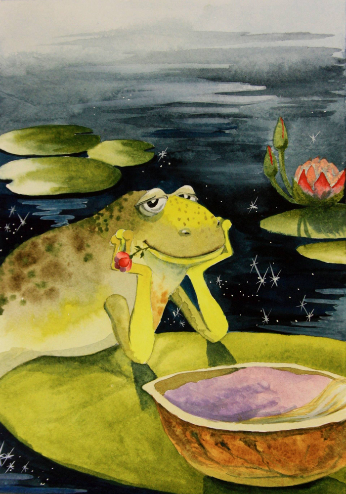 Дюймовочка. Часть 4. И вот однажды ночью ...