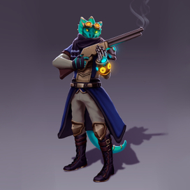 Дизайн стимпанк персонажа