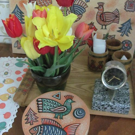 Деревянная шкатулка для детских украшений