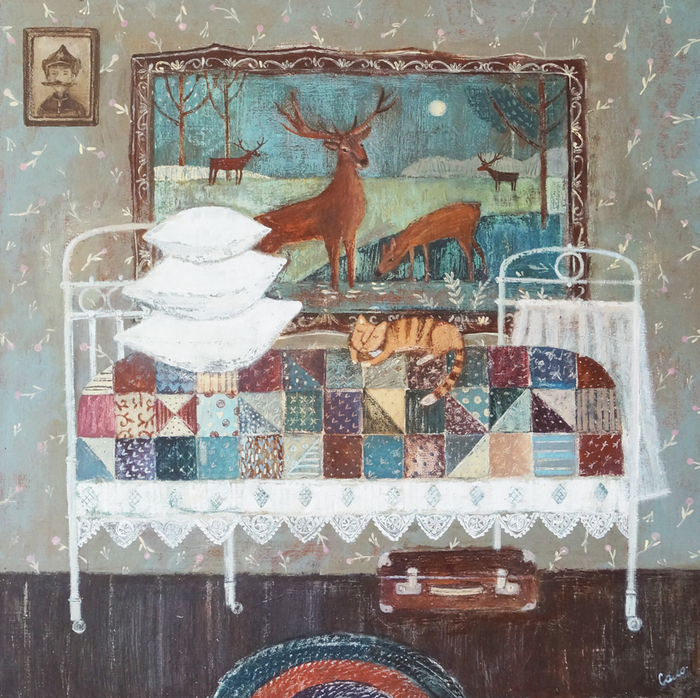 Бабулина кровать