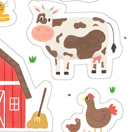 Тематические наклейки