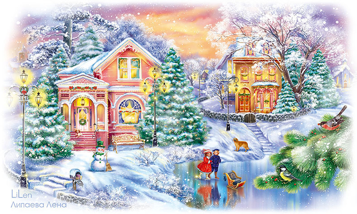 Снег кружится...