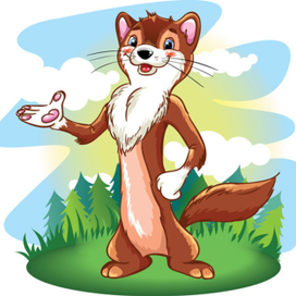 Зверёк, типа соболь