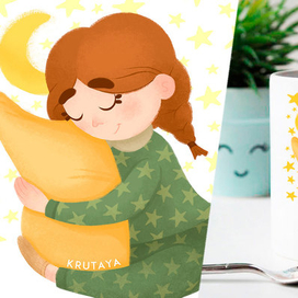 Сонная девочка