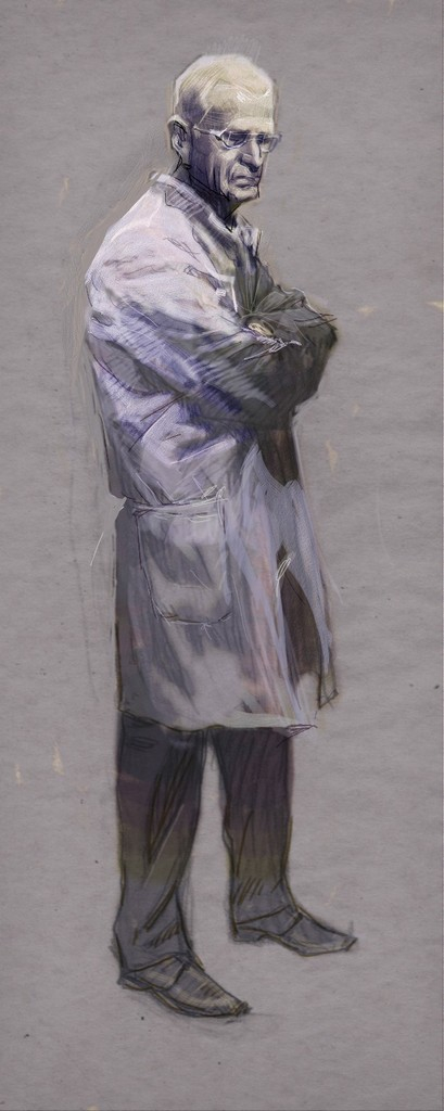 Эскиз персонажа HG 11