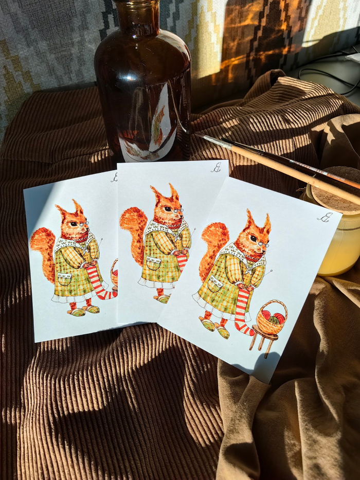 Бабушка Белка