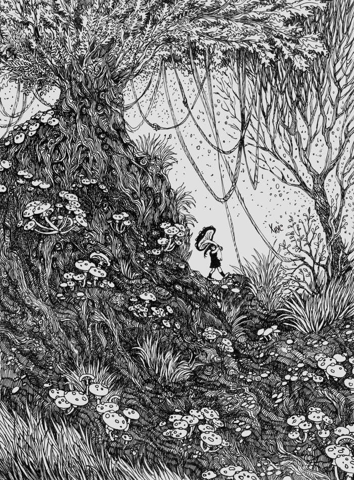 Маша за грибами