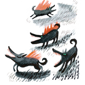 Иллюстрация к сказке Андрея Семина "Джоконда и Принцесса из леса"