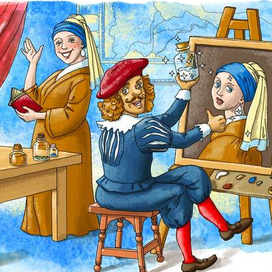 Иллюстрация для книги "Все краски мира"