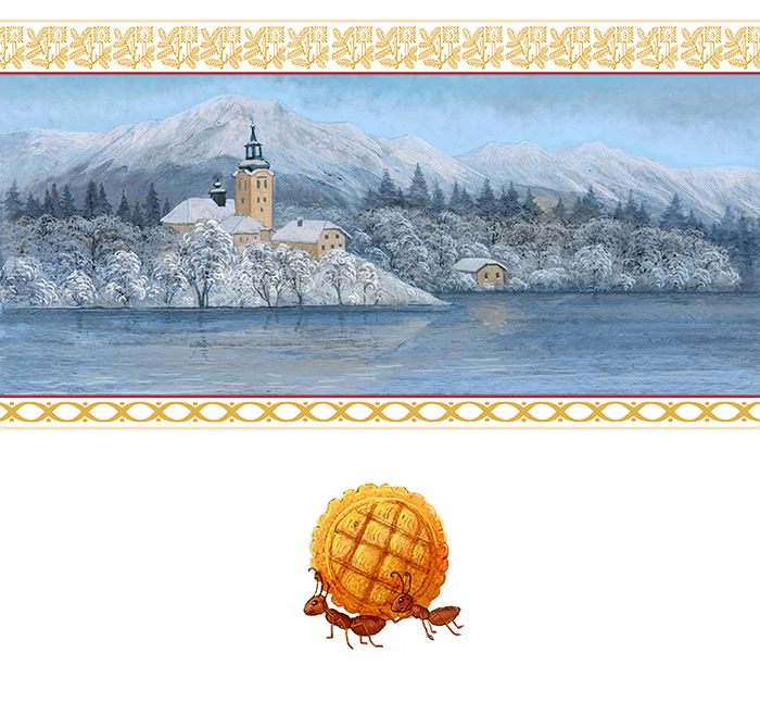 Словенская сказка. Заставка и концовка