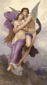 Репродукция Похищение Психеи