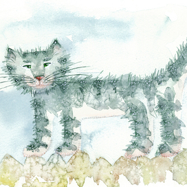 Уличный кот