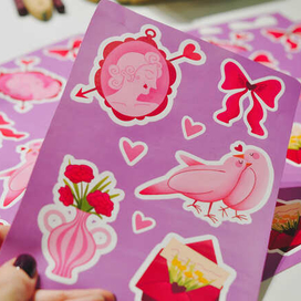 стикеры ко дню всех влюбленных