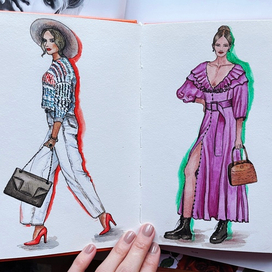Fashion-скетч
