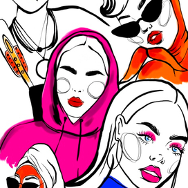 Принти на футболки