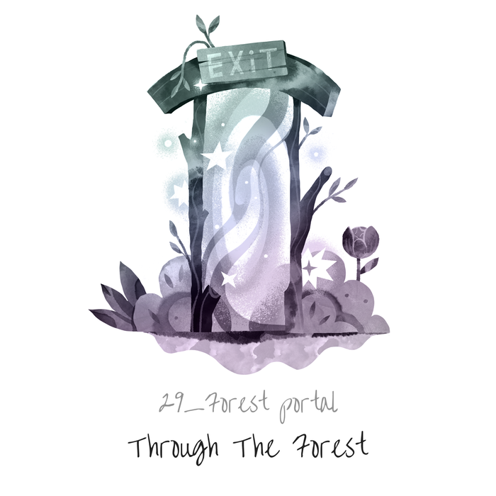 Лесной портал | Inktober 2022