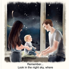 Иллюстрация к авторской детской книге 