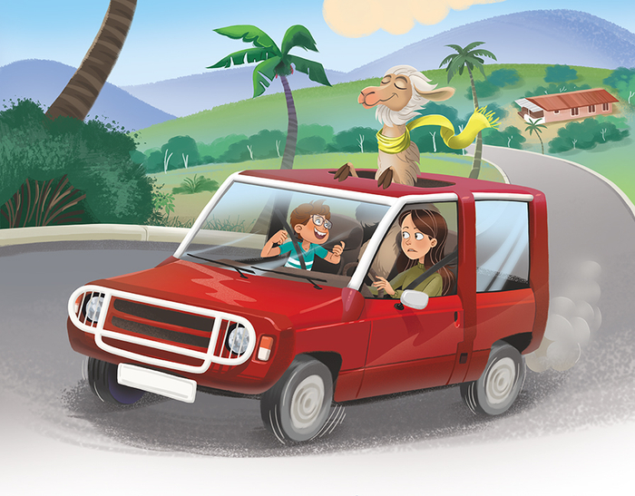 Детская история про ламу