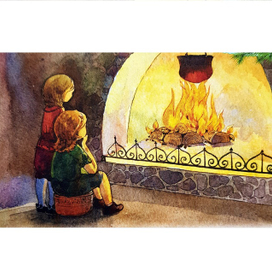 к сказке Андерсена  Ель