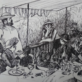 Завтрак лодочников (копия) 