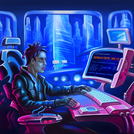 Иллюстрация фантастика