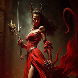 Из серии "Девушка дьявол"