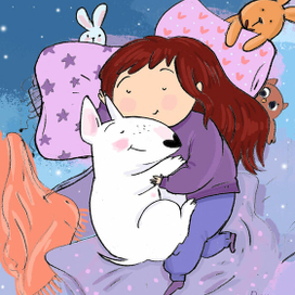 спокойной ночи бультерьер