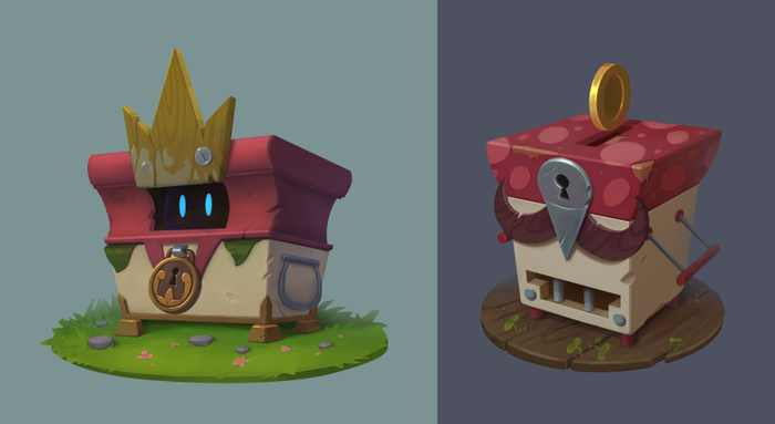 два сундучка для "Марио"