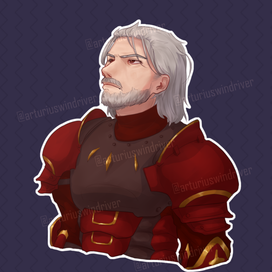 Стикеры паладинов (коммишн)