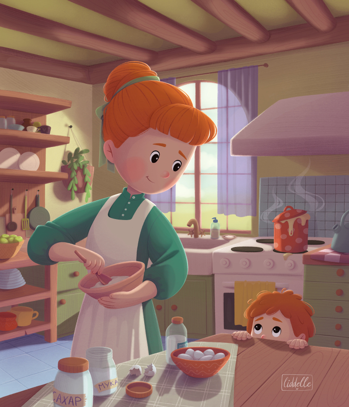 Готовка с мамой 