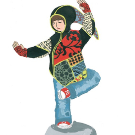 О дух буддийского война-арлекина, войди в меня..)