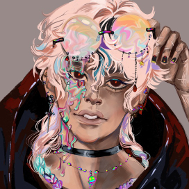 яркий портрет