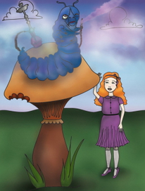Алиса и гусеница