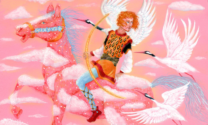 Джордж Макдональд "Мальчик дня и девочка ночи" 