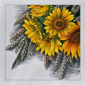 Подсолнухи