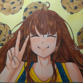 Иллюстрация на тематику печенья