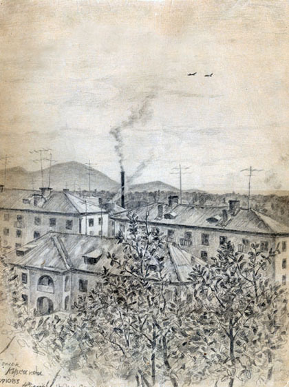 Уголок г. Корсакова на Сахалине