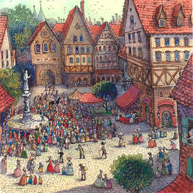 Скоро в город пожалует сам король. 