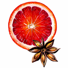 грейпфрут и корица